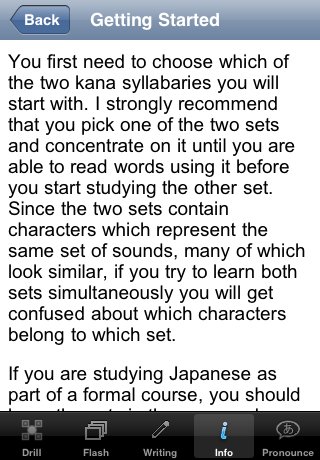 Info Getting Started